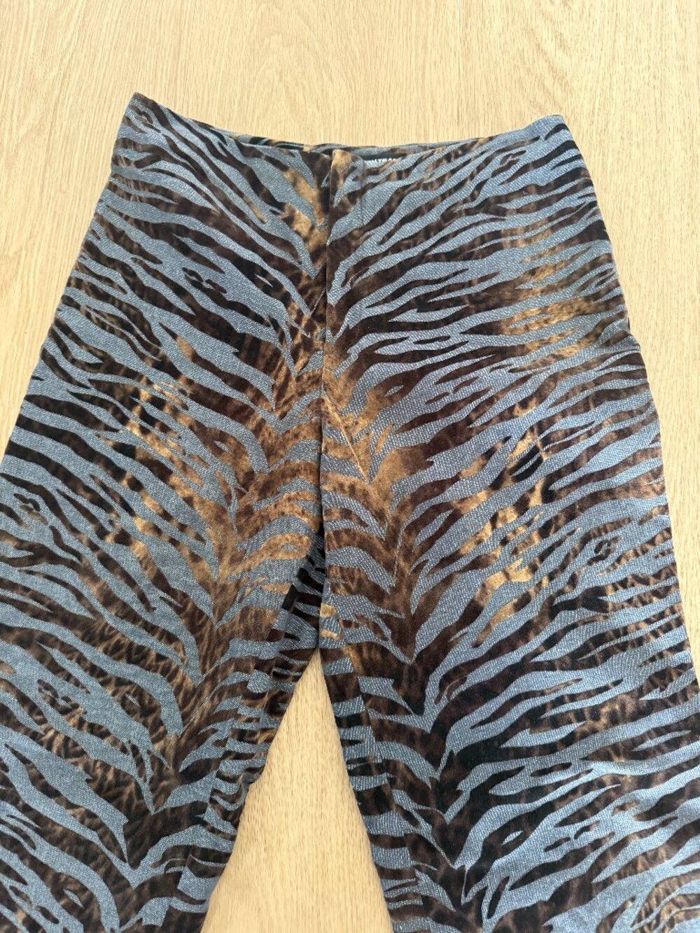 Ellen Tracy Zebra Pattern Pants
